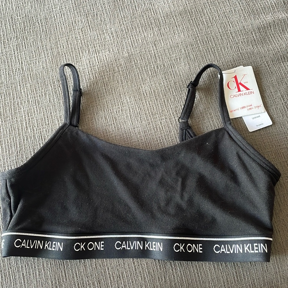 Calvin Klein One unlined bralette